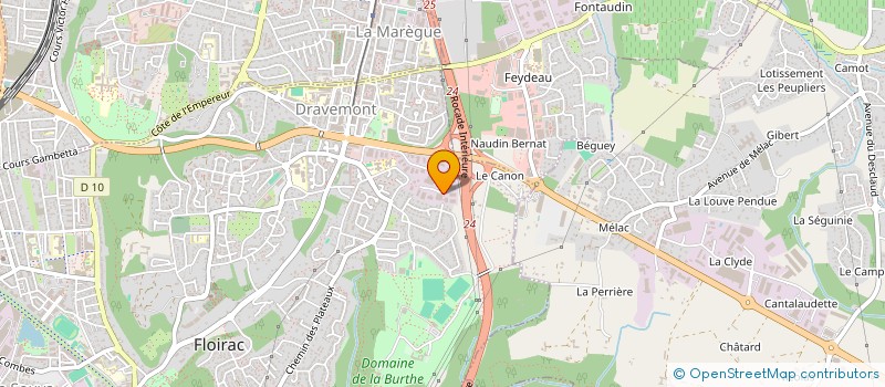 localisation de l'entreprise PROX6NOV à FLOIRAC