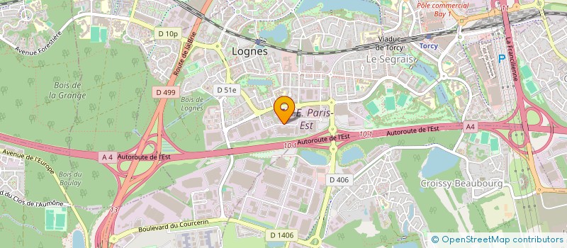 localisation de l'entreprise PROXES FRANCE à LOGNES