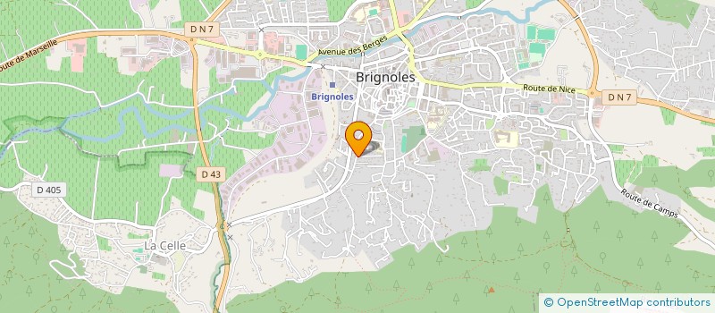 localisation de l'entreprise PROXI.ASSO.COOL  BRIGNOLES