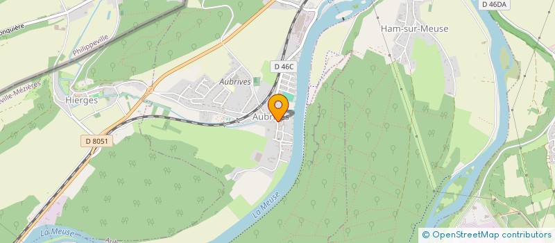 localisation de l'entreprise PROXI AUBRIVES à AUBRIVES