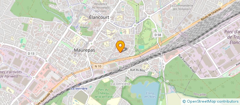 localisation de l'entreprise PROXI COMMERCE SAS  ELANCOURT