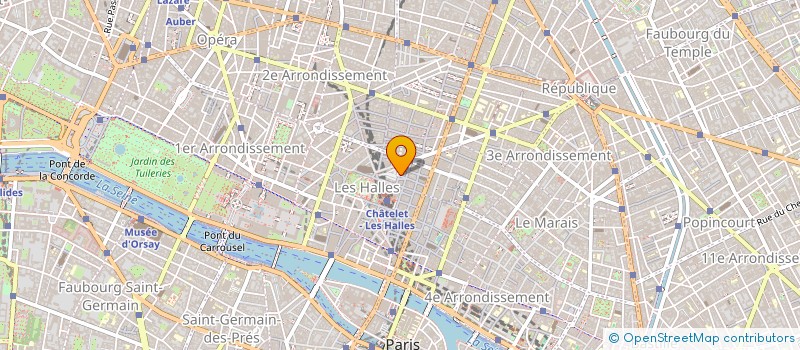 localisation de l'entreprise PROXI CONSULTING  PARIS