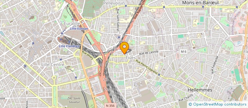 localisation de l'entreprise PROXI DEBOUCHAGE à LILLE