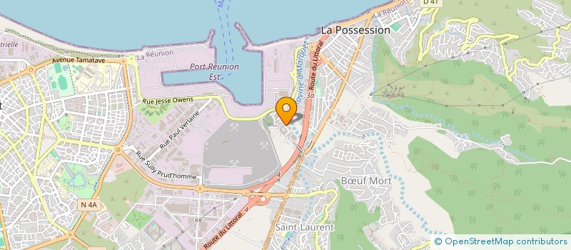 localisation de l'entreprise PROXI ENERGIES à LA POSSESSION