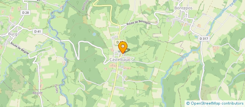 localisation de l'entreprise PROXI LOCATION&SERVICES  CASTELBAJAC