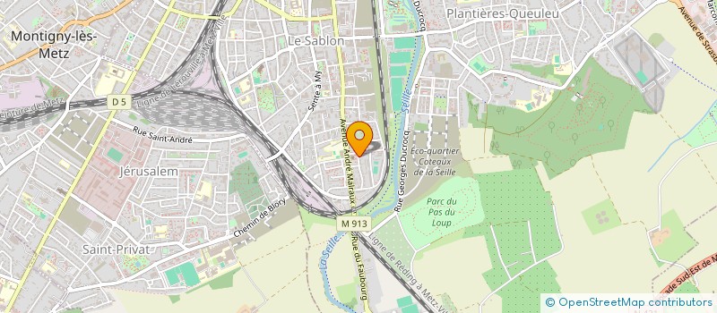 localisation de l'entreprise PROXI MARCHE  METZ