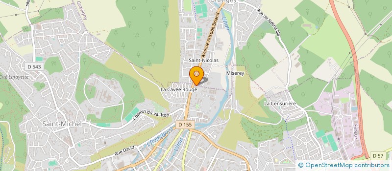 localisation de l'entreprise PROXI MECA LOGEMENT  EVREUX