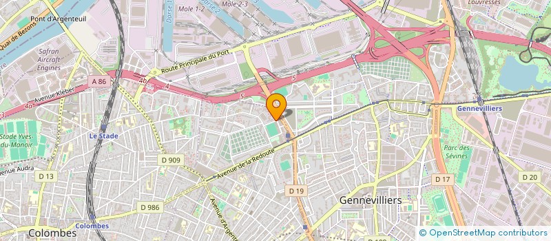 localisation de l'entreprise PROXI PRESTIGE AUTO  ASNIERES-SUR-SEINE