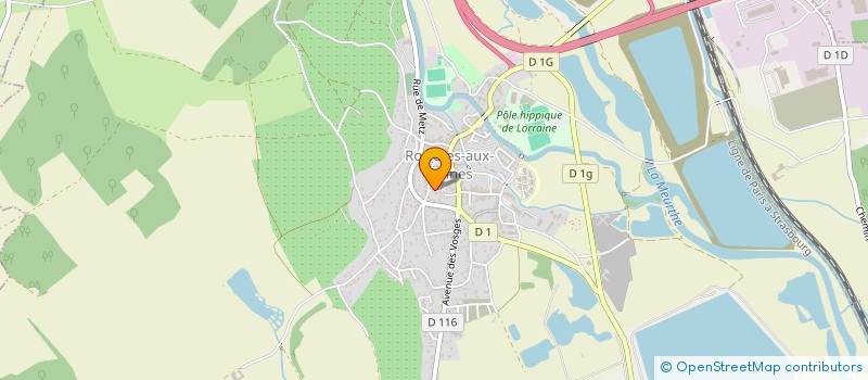 localisation de l'entreprise PROXI SERVICES 54 à HARAUCOURT