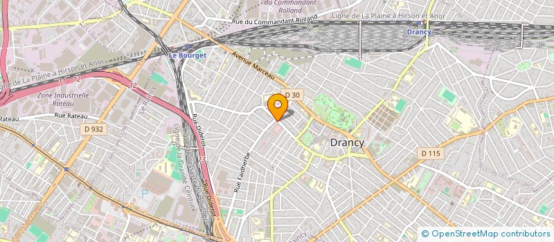 localisation de l'entreprise PROXI SERVICES à DRANCY