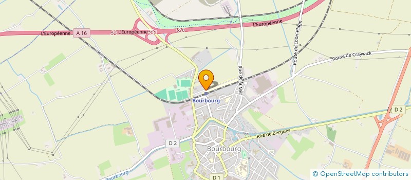 localisation de l'entreprise PROXI SERVICES DOMICILE à BOURBOURG