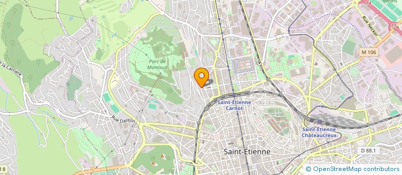 localisation de l'entreprise PROXI TV à SAINT-ETIENNE