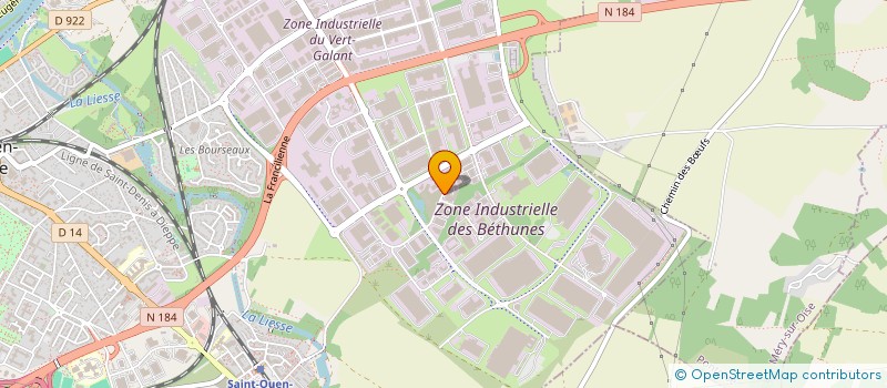 localisation de l'entreprise PROXIDECO à SAINT-OUEN-L'AUMONE