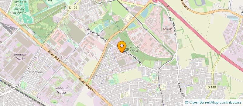 localisation de l'entreprise PROXIFRET  SAINT-PRIEST