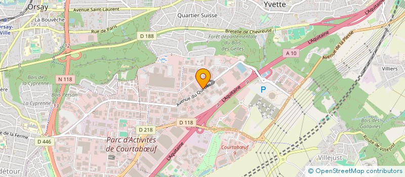 localisation de l'entreprise PROXILINK  NANTERRE