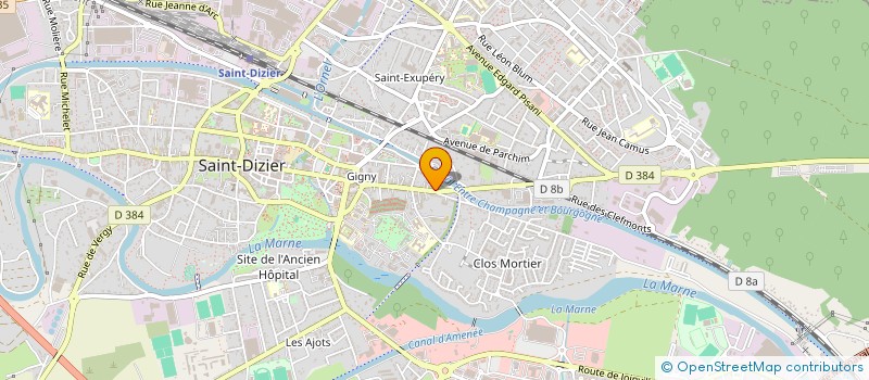 localisation de l'entreprise PROXILOC à SAINT-DIZIER