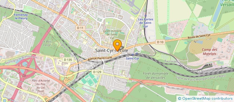 localisation de l'entreprise PROXIM ANIMAUX SERVICES à SAINT-CYR-L'ECOLE