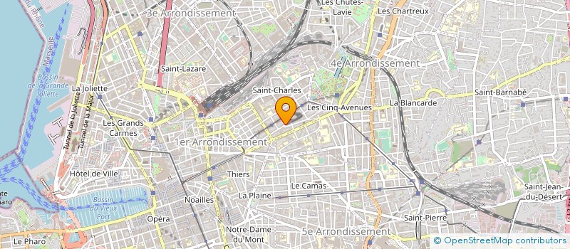 localisation de l'entreprise PROXIM SERVICE  MARSEILLE