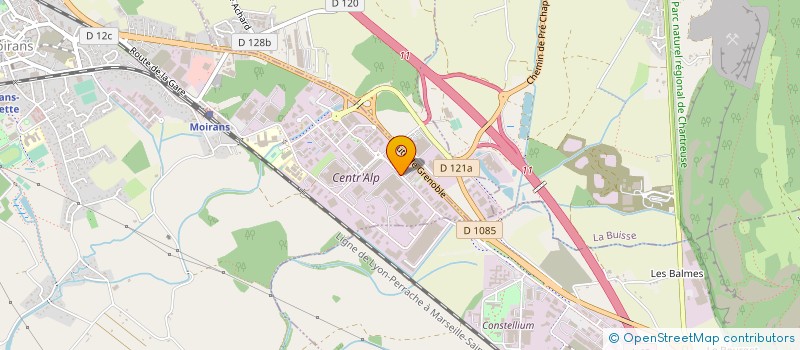 localisation de l'entreprise PROXIMA  MOIRANS