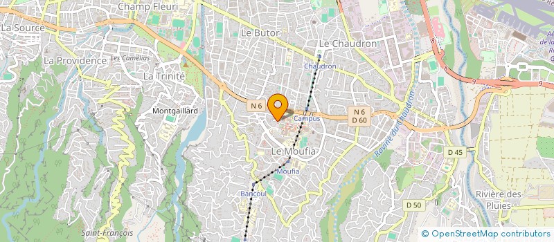 localisation de l'entreprise PROXIMA à SAINT-DENIS