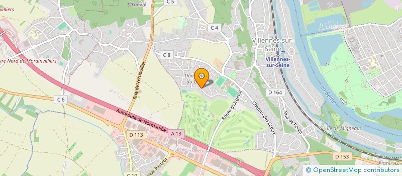 localisation de l'entreprise PROXIMA  VILLENNES-SUR-SEINE