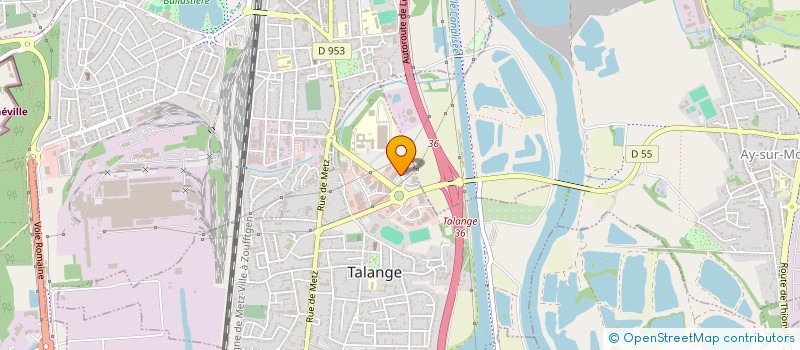 localisation de l'entreprise PROXIMA à TALANGE