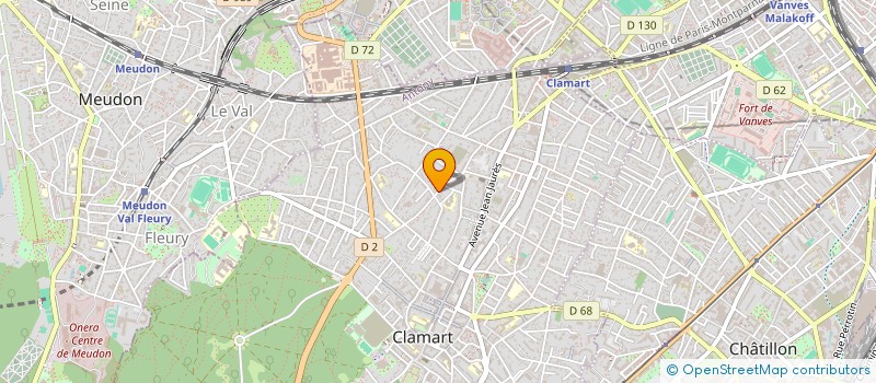 localisation de l'entreprise PROXIMA  CLAMART