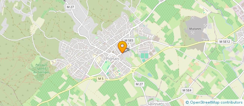 localisation de l'entreprise PROXIMA COMMUNICATION à PIGNAN