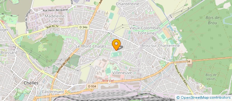 localisation de l'entreprise PROXIMA CONSEIL  CHELLES