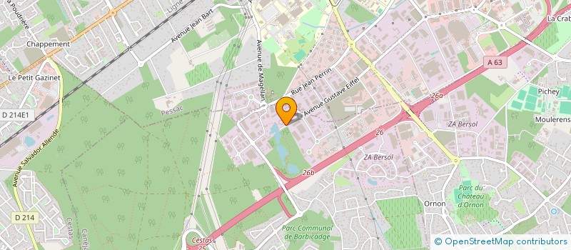 localisation de l'entreprise PROXIMA CREATIVE  CANEJAN