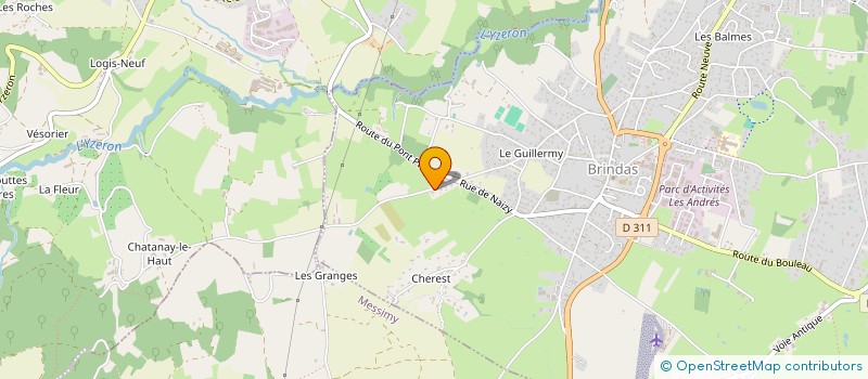 localisation de l'entreprise PROXIMA DU CENTAURE  SAINT-UZE