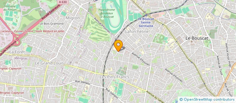 localisation de l'entreprise PROXIMA PARTENAIRE  BORDEAUX