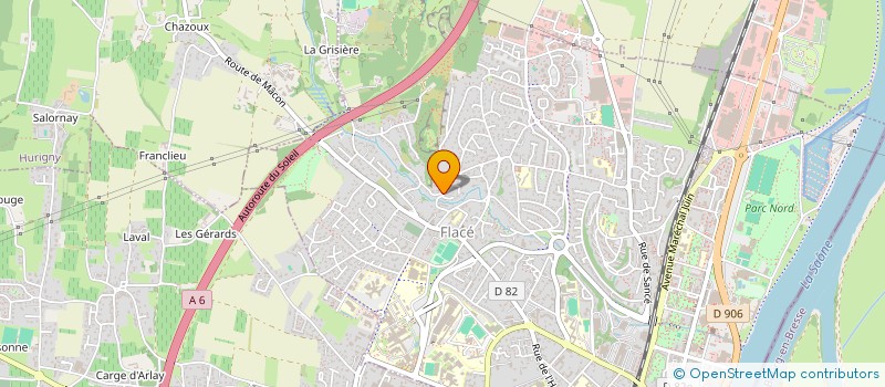 localisation de l'entreprise PROXIMA SOLUTIONS  MACON