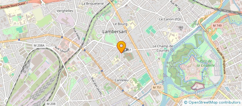 localisation de l'entreprise PROXIMAL à LAMBERSART