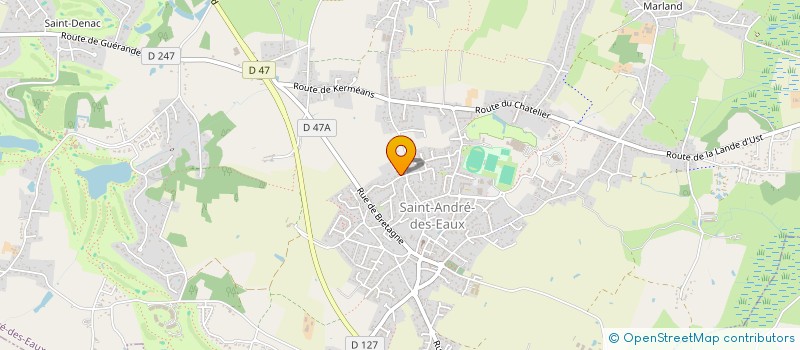 localisation de l'entreprise PROXIMAM DEVELOPPEMENT  SAINT-ANDRE-DES-EAUX