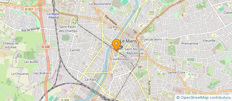 localisation de l'entreprise PROXIMARK à LE MANS