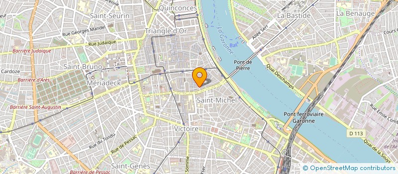 localisation de l'entreprise PROXIMEDIAS à BORDEAUX