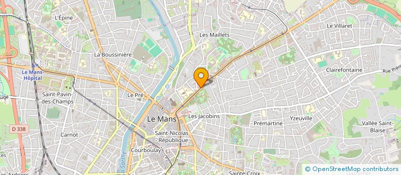 localisation de l'entreprise PROXIMITE PARTAGE à LE MANS