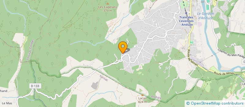 localisation de l'entreprise PROXIMITY RELAY  ANDUZE