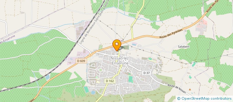localisation de l'entreprise PROXIMMO.NET  NISSAN-LEZ-ENSERUNE