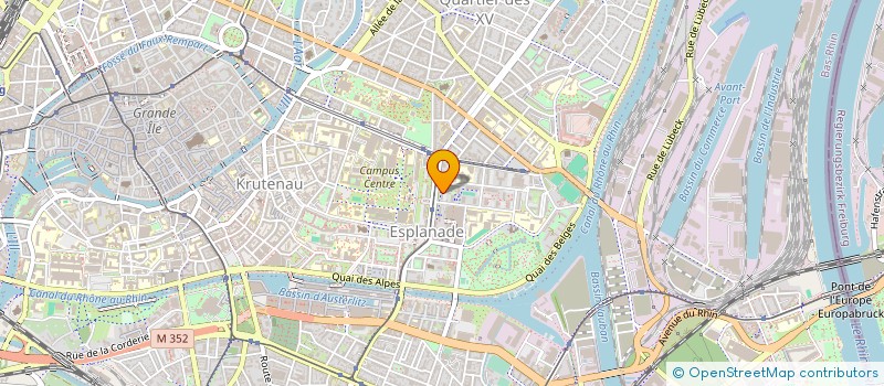 localisation de l'entreprise PROXIMO TRAVAUX à STRASBOURG