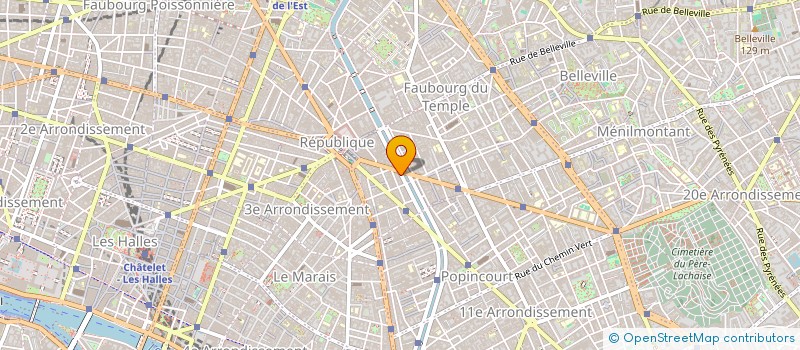 localisation de l'entreprise PROXIMO TRAVEL FRANCE  PARIS