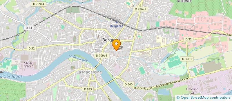 localisation de l'entreprise PROXIMPLUS à BERGERAC