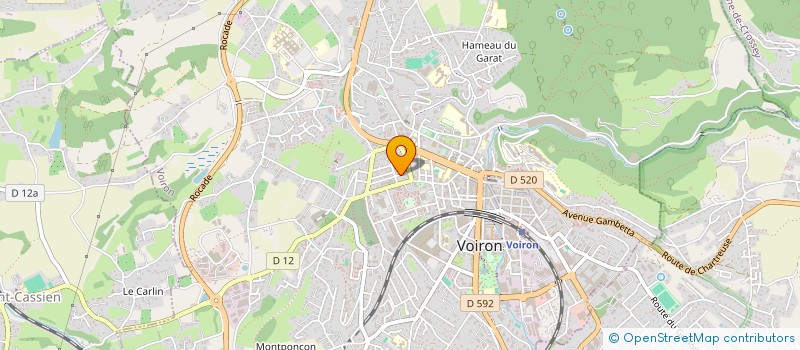 localisation de l'entreprise PROXINA SERVICES à VOIRON