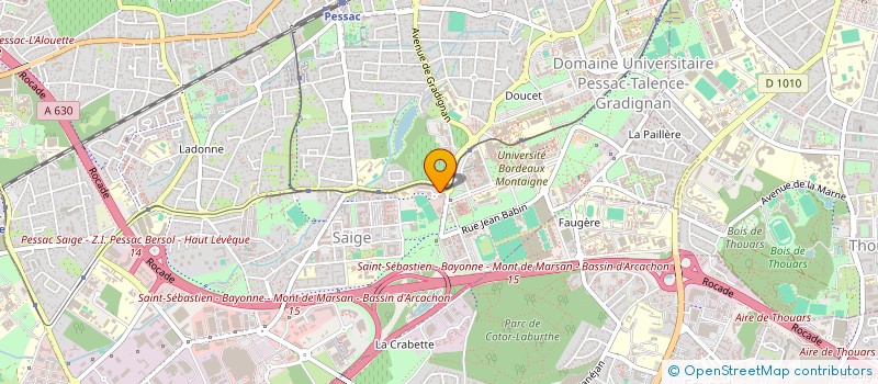 localisation de l'entreprise PROXINEO  PESSAC