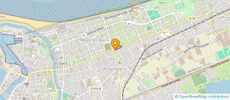 localisation de l'entreprise PROXIPLAY à DUNKERQUE