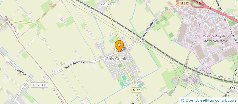 localisation de l'entreprise PROXIREF  BOIS-GRENIER