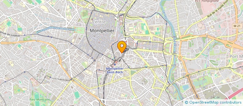 localisation de l'entreprise PROXISHOP à MONTPELLIER
