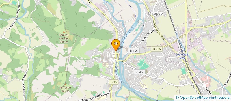 localisation de l'entreprise PROXISMART  NAY