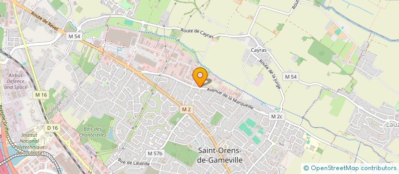 localisation de l'entreprise PROXISOINS à SAINT-ORENS-DE-GAMEVILLE